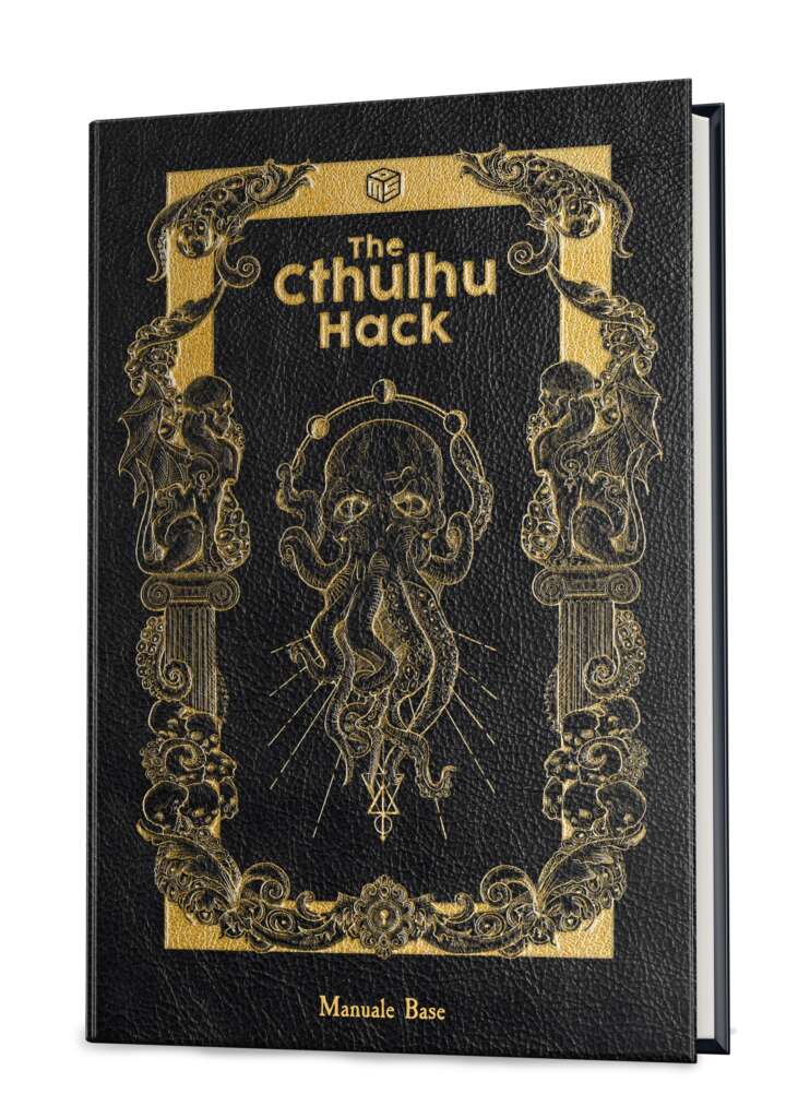 Il manuale italiano di The Cthulhu Hack, illustrato da Ilaria Gabaldo