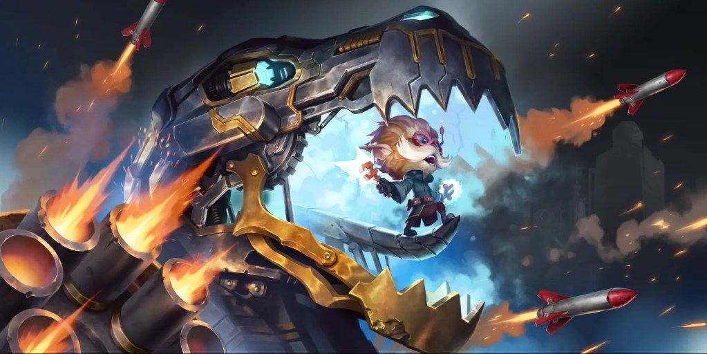 Un'altra immagine sobria della Riot Games