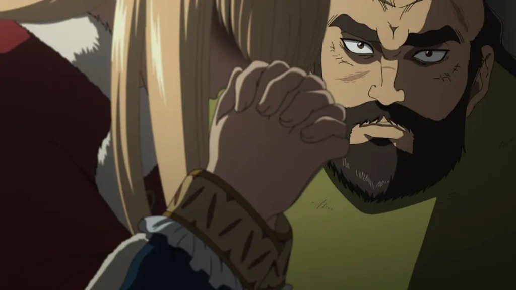 Canuto e Ragnar in Vinland Saga Episodio 10